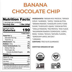 Banana Chocolate Chip Mailer