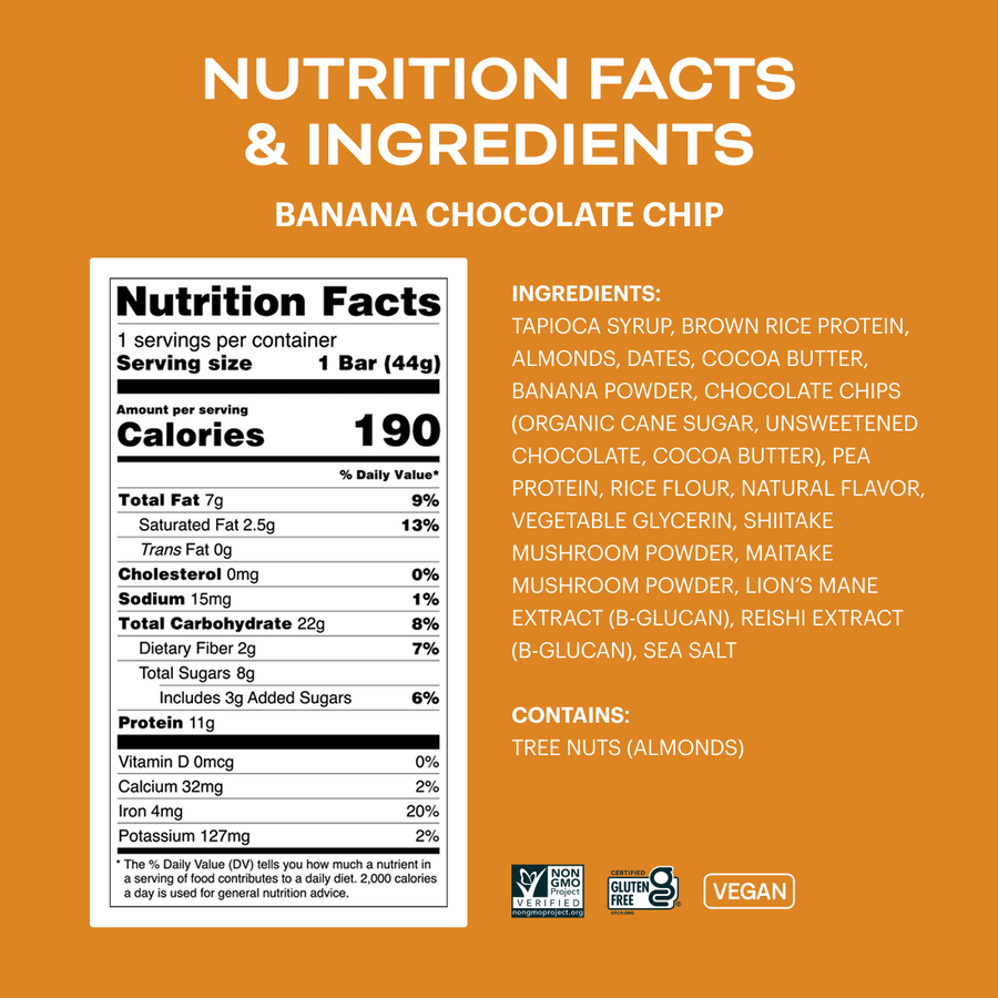 Banana Chocolate Chip Flavor