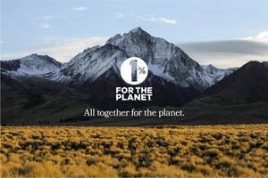 sustainable brand 1% for the planet