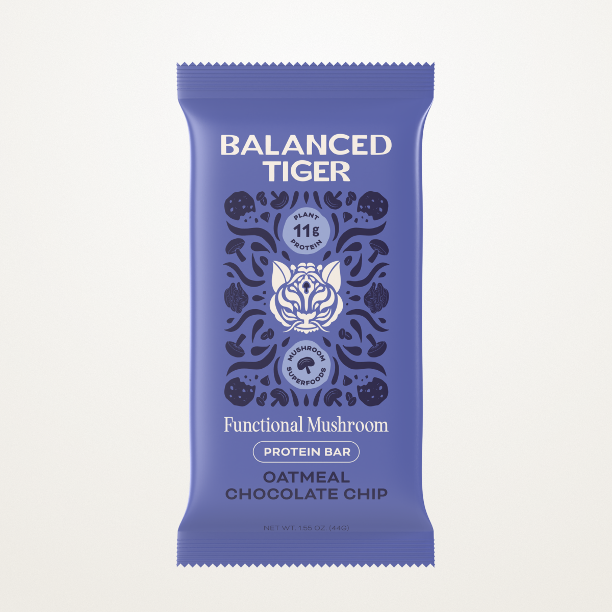 Mushroom Protein Bar - Oatmeal Chocolate Chip – Balanced Tiger
