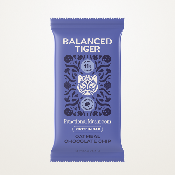 Mushroom Protein Bar - Oatmeal Chocolate Chip – Balanced Tiger
